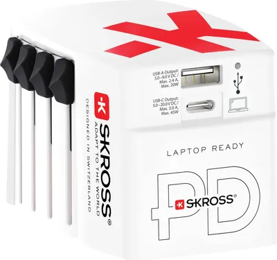 Zdjęcie produktu dla Skross 1.302332, Wewnętrzna, Prąd przemienny, 20 V, Biały