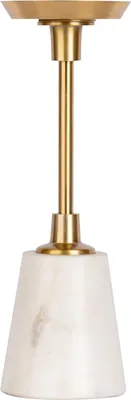 Produktbild von Kerzenhalter Fayya 200 Gold / Weiß
