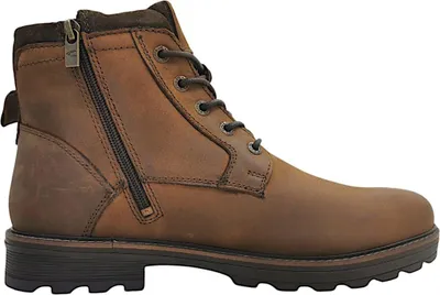 Image de Chaussures pour hommes Camel Active, bottines à lacets, doublure chaude, couleur marron, style décontracté