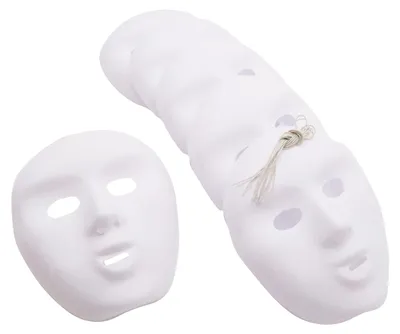 Obrázok produktu pre Detské masky na tvár, sada 6 kusov