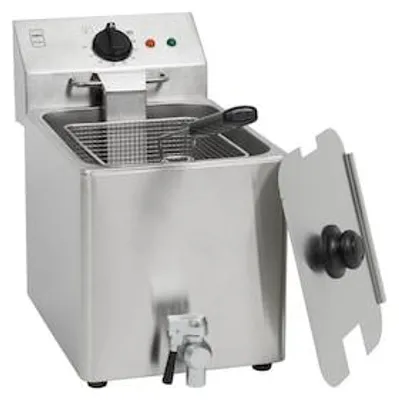 Produktbild von METRO PROFESSIONAL Fritteuse, GDF3008, 26 x 47 x 39 cm, 8 L, 3250 W, Edelstahl
