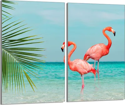 Produktbild von Glasschutzplatte für den Herd 2x30x52 Flamingo