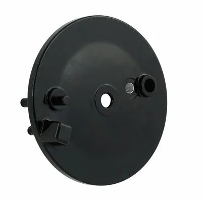 Immagine prodotto di Schermo del freno posteriore, nero, con foro, senza slot - Simson S50, S51, S70, KR51/2 Schwalbe