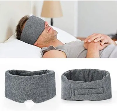 Produktbild von Famanu Schlafmaske aus 100% Baumwolle - Grau