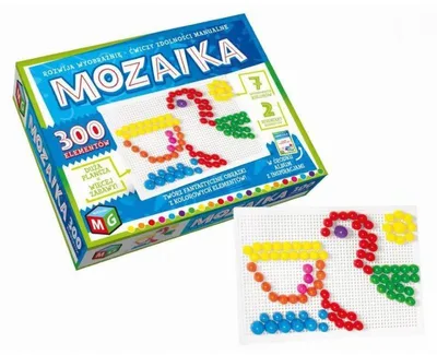Produktbild von Multigra Mosaik Lernspielzeug für Kinder 300 Teile