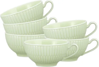 Produktbild von Seltmann Weiden Amina Seladon Teeobertasse 0,14 l 6er Set