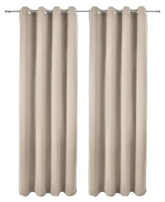 Produktbild von Beautissu Amelie 2er Set Gardinen Amelie BO, 140x245cm, Creme