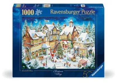Produktbild von Ravensburger Puzzle 12001271 - Weihnachtsdorf - 1000 Teile Puzzle für Erwachsene und Kinder ab 14 Jahren, Weihnachts-Edition