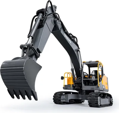 Produktbild von Doppel E E598 Fernbedienung Eimerbagger LKW 360 Grad drehbare Konsole 2,4g 1/16 Metalltechnik Auto 3 in 1 Vehicl Hobby Spielzeug Gi