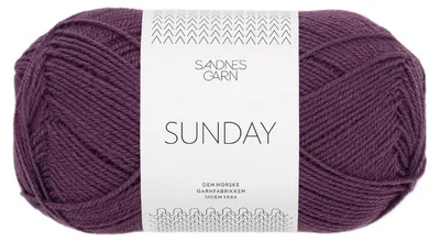 Produktbild von Sandnes Sunday 50g - Wolle 4672 bearberry juice