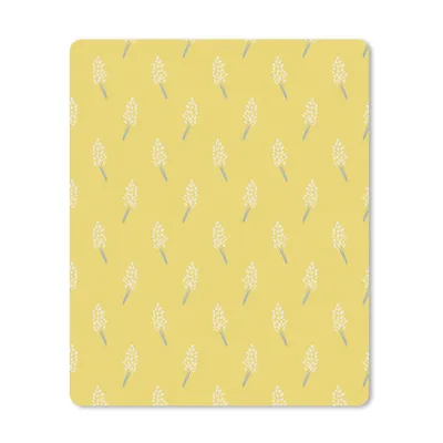 Obrázok produktu pre Podložka pod myš - Kvety - Pastelové - Vzory - 30x40cm - Rohožka pod myš