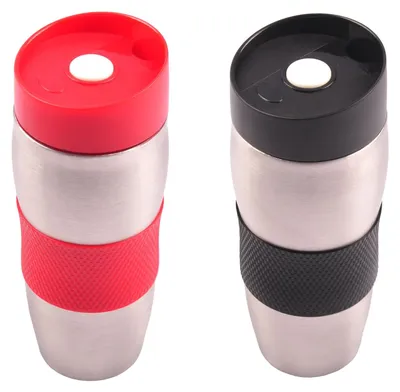 Produktbild von Edelstahl Thermobecher Isolierbecher Trinkbecher Thermotrinkbecher Kaffeebecher