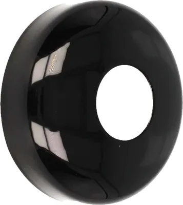 Produktbild von tecuro DESIGN-Hahnrosette 3/8 Zoll Ø 18 mm x Ø 52 mm x 5 mm - schwarz