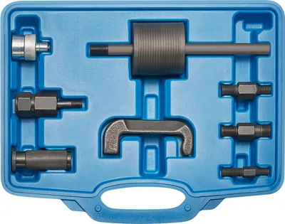 Produktbild von KRAFTPLUS K.286-7608 Injektor Abzieher Einspritzdüsen Auszieher Werkzeug Satz Gleithammer kompatibel mit Mercedes CDI Diesel BMW 525d 530d