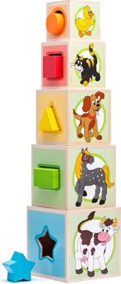 Produktbild von Woody Woody Stapel- und Steckblöcke 95005
