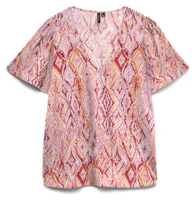 Produktbild von VERO MODA Vmeasy Joy V-Neck Ss Blouse WVN Ga