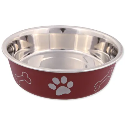 Zdjęcie produktu dla TRIXIE 25243, Kot, Plastik, Stal nierdzewna, Brązowy, Stal nierdzewna, Obraz, 0,8 l, 17 cm