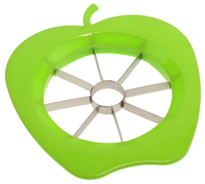 Image de Fackelmann Coupe-pommes Funny, coupe-pommes, plastique et acier inoxydable