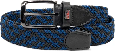 Produktbild von Cipo & Baxx Herren Stoffgürtel CG188 Black-Blue 100cm x 3,7cm