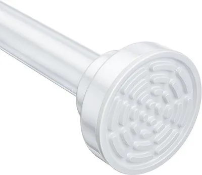 Produktbild von Unyqoos® Edelstahl Teleskop-Gardinenstange 83–137 cm – Spannstange ohne Bohren, rostfrei & rutschfest, Ø 5 cm, belastbar 13,6 kg – für Fenster, Schränke, Türen