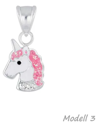 Produktbild von Kinderkette Silber 925 Kette: Einhorn Halskette für Mädchen Modell 3
