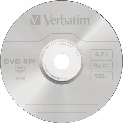 Produktbild von VERBATIM 43552 DVD-RW SERL Rohling