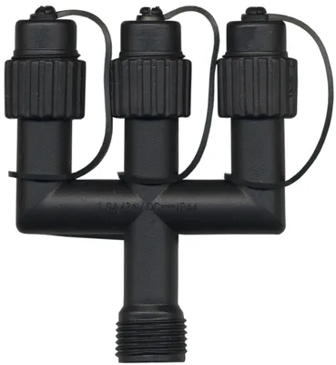 Produktbild von Best Season System 24 "LED-E-Connector - Extra" 3 Anschlüsse,  für den Außenbereich, 490-20