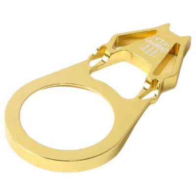 Productafbeelding van Beschermframe voor ketting, goudkleurig, geschikt voor bevestiging aan de achterbrug, universele maat