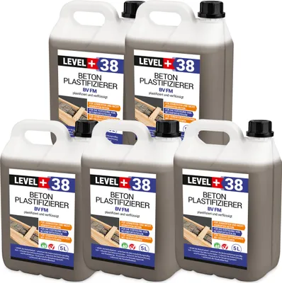 Produktbild von Beton-Zusatzmittel 25L Fliessmittel Betonverflüssiger Plastifizierer LEVEL+ RM38
