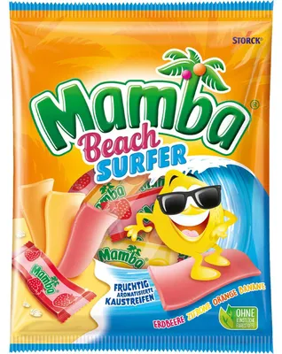 Zdjęcie produktu dla Mamba® 119442 Mamba® Beach SURFER Kaubonbons 160,0 g