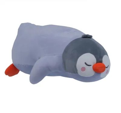 Produktbild von UNUS® Seitenschläferkissen Stillkissen Pinguin Kissen Hellblau 75cm