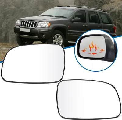 Image de Auto gauche/droite Antifog chauffé Verre de rétroviseur pour Jeep Grand Cherokee 1999-2004 - Gauche