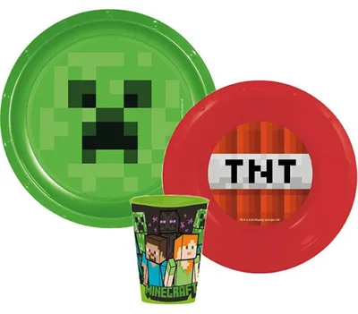 Obrázok produktu pre Sada riadu Minecraft TNT pre deti
