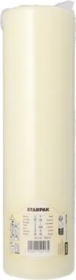 Produktbild von Stumpenkerze Ø 80 mm · 290 mm elfenbein "Ivory" mit Flachkopf
