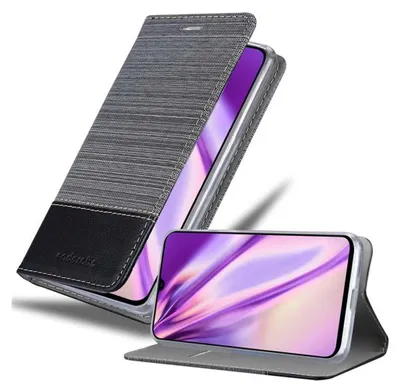 Obrázok produktu pre Cadorabo puzdro pre Samsung Galaxy A70 / A70s ochranné puzdro v sivej farbe puzdro na mobilný telefón kniha kryt