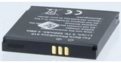 Produktbild von Akku für Doro PhoneEasy 611 Li-Ion 3,7 Volt 800 mAh schwarz.