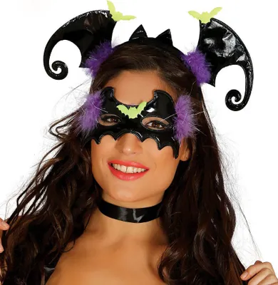 Produktbild von Fledermaus Maske und Ohren