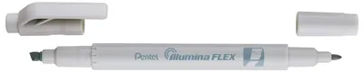 Immagine prodotto di Pentel SLW11P-NE, pennarello flessibile con doppia punta, disponibile in colori pastello