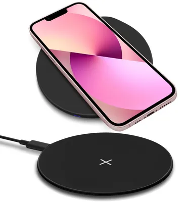 Produktbild von Qi Wireless Charger 15W für Apple iPhone 16 15 16e Schnell Induktives Ladegerät