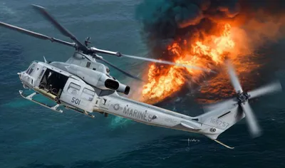 Image de TRUMPETER TRU05118 Bell UH-1Y Venom (1:35)