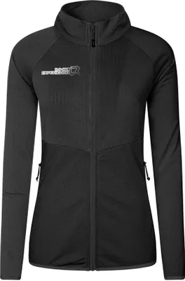 Produktbild von Rock Experience Albatross Fleece Mit Durchgehendem Reißverschluss Schwarz S Frau Schwarz S