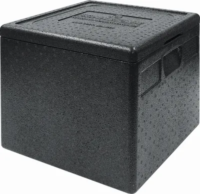 Produktbild von Pizzabox m. Deckel, Isolierbox 410x410x395mm, Thermobox, Transportbox, Top-Box
