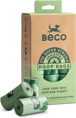 Produktbild von Famanu Hundekotbeutel 60 Stück - Unparfümiert - 270 biologisch abbaubare Beutel im Wertpack