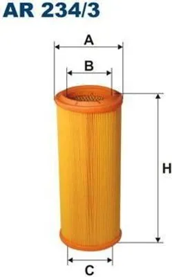Produktbild von Luftfilter FILTRON AR 234/3