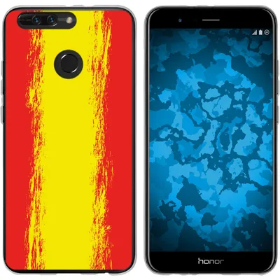 Produktbild von PhoneNatic Case kompatibel mit Huawei Honor 8 Pro Silikon-Hülle WM Spanien M11