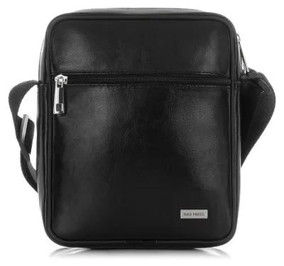Produktbild von Herren Leder Umhängetasche schwarz Paolo Peruzzi Z-17-BL