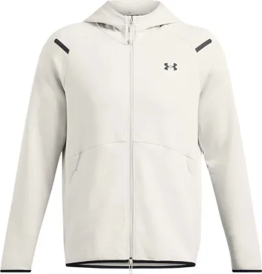 Produktbild von Under Armour Ua Unstoppable Flc Fz Hd Eu - summit white, Größe:L