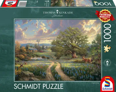 Image de Thomas Kinkade, Country Living, 1.000 Teile Puzzle