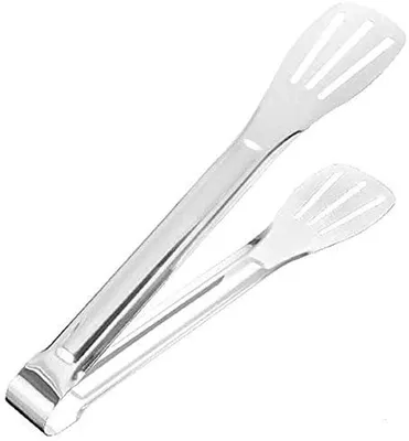 Küchenzange Edelstahl hitzebeständig 40 cm, Grillen, Servieren