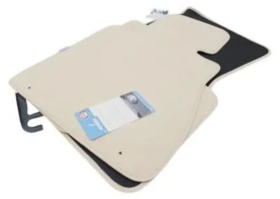 Image de Tapis de sol en velours pour BMW Série 7 (E65) (2001-2008), beige